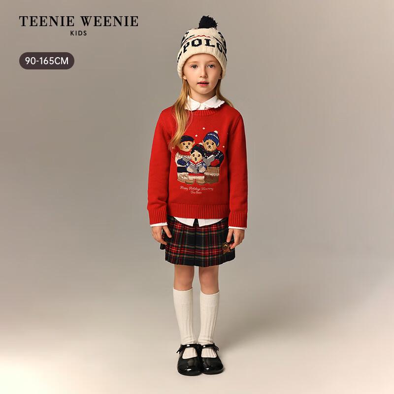 Teenie Weenie Kids  Girls  Plaid Pleated A-Line Skirt 165
