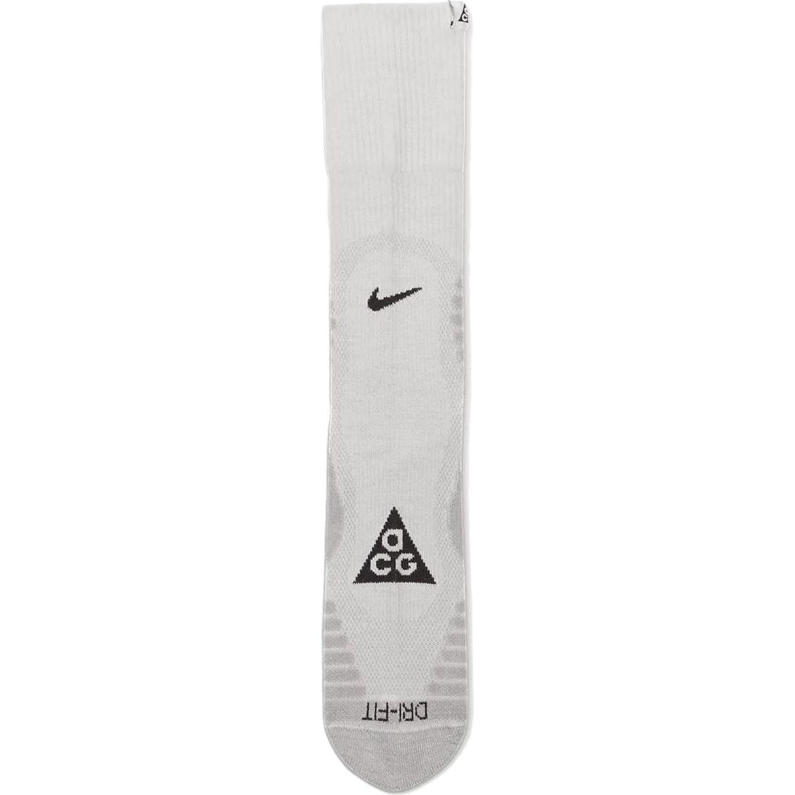 Nike Crew Socks Unisex 1 Pack Light Smoke Gray DV5465-101 L