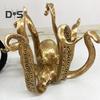 Vintage Octopus Mug Holder Resin Sea Animal Figurine Kitchen Countertop Coffee Cup Organizer Hanger Stand Rack Indoor Outdoor Decoration