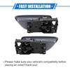 2 Pcs Automotive Interior Door Handle Compatible for Toyota Tundra DLX, Limited, SR5|6 Cyl 3.4L, 6 Cyl 4.0L, 8 Cyl 4.7L 2004-2006