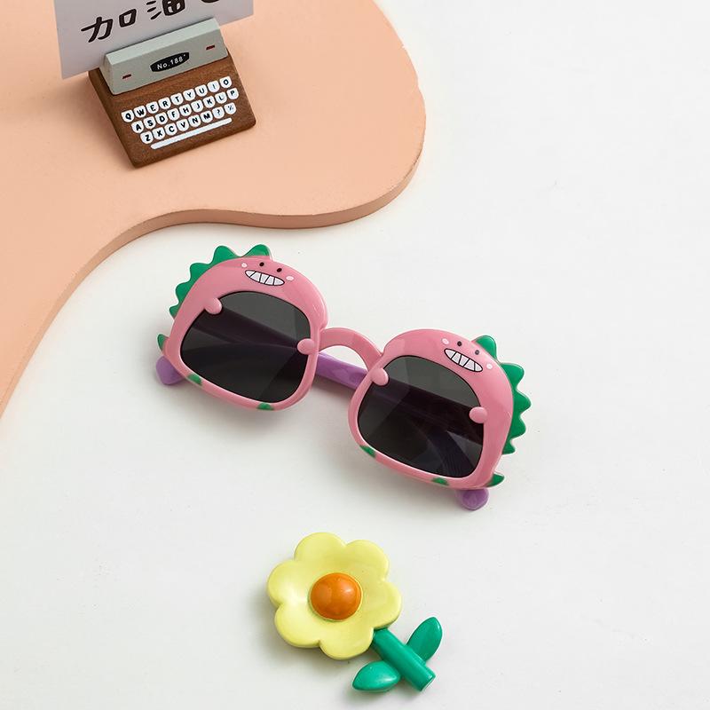 Fashion Cute Children's Sunglasses Funny Dinosaur-shaped Animal Sun Glasses Creative Party Eyewear for Kids