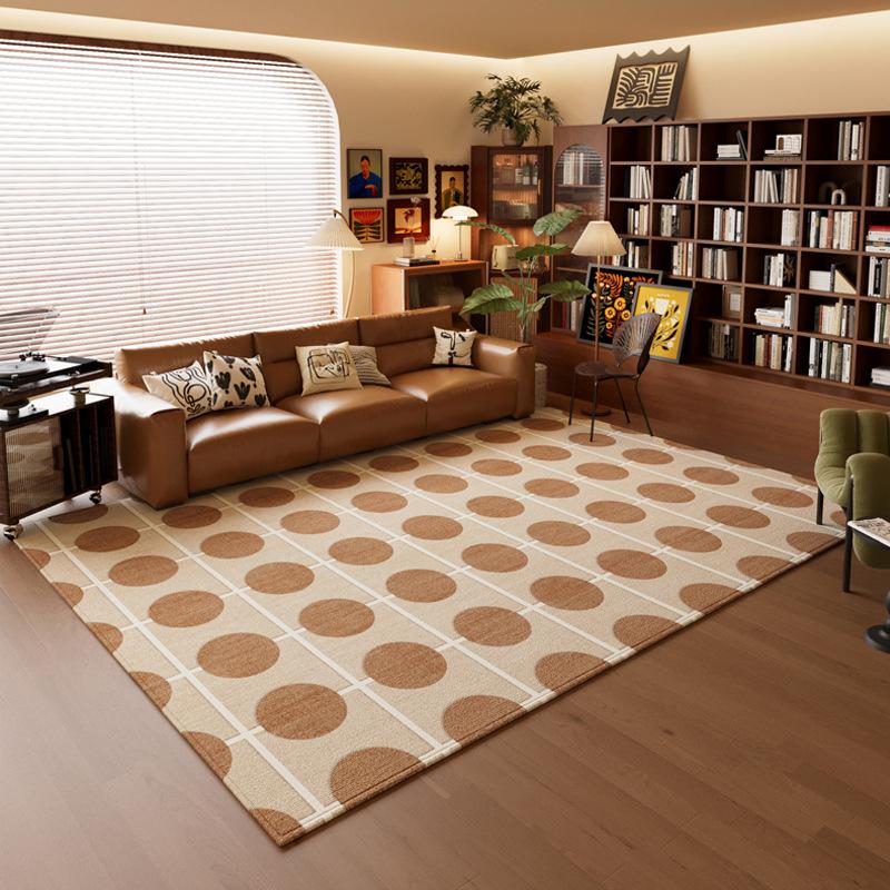 Dywan do salonu w stylu vintage, duży obszar, odporny na zabrudzenia, do sypialni, odporny na zużycie, dywanik nocny