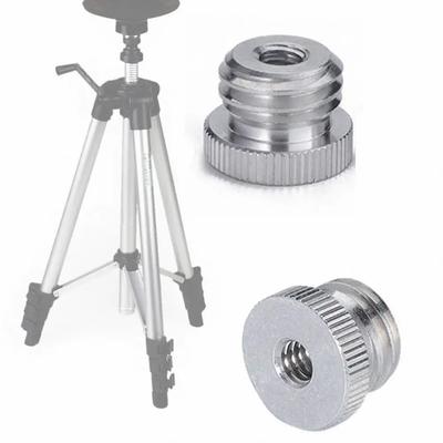 5 8 Inch Male To 1 4 Inch Female Mic Screw Tripod Stand Threaded Adapter Smooth Aluminum Alloy Leveler Accessories