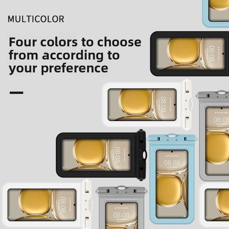 Tpu Waterproof Phone Bag With Touch Screen For Outdoor Sports And Travel