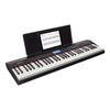 Roland GO:PIANO Entry Keyboard GO-61P Portable Digital Piano, 61 Keys, Bluetooth Compatible, Compact, Headphone Compatible, AC/Battery Powered, Black