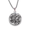 2025 Men's Hip Hop Style Dragon Ball Pendant Necklace, Long Sweater Chain, Stainless Steel