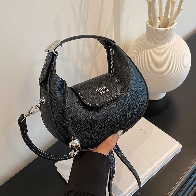 New Niche Design Crescent Bag Versatile Fashion Portable Crescent Bag High-end Single Shoulder Crossbody Dumpling Bag