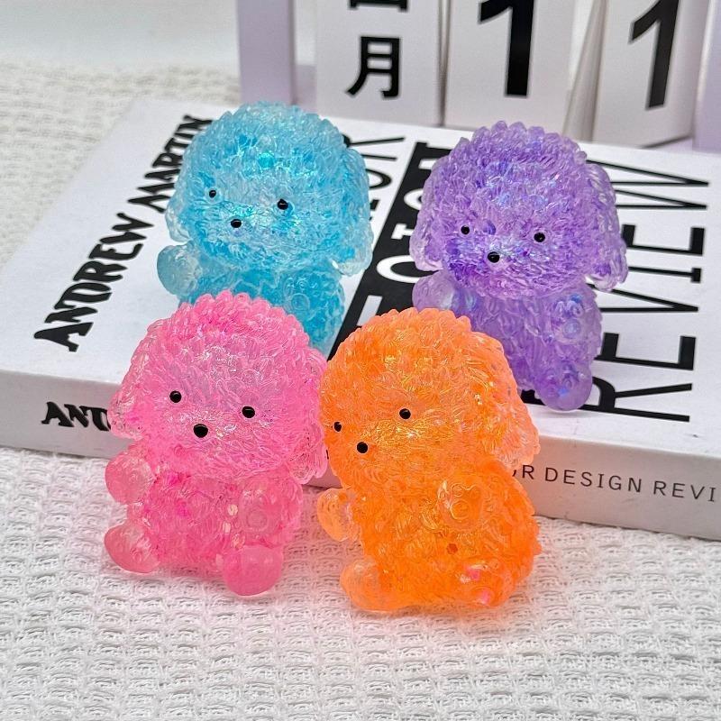 Bai Fen Bai Toys Squishy Teddy Maltose Fidget Toy Soft Cute Puppy Needoh Toy Small Cute Animal Anti Stress Splat Decompressions Vent Squeeze Toy