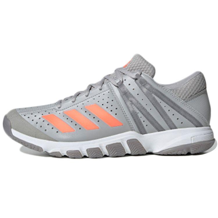 Adidas Wucht P5 Шнуровка Амортизирующие Нескользящие Легкие Низкие Кроссовки для Бега Мужские Сникерсы Серебристо-серый Оранжевый EH1332 43⅓