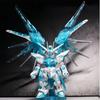 Hot GaoGao Strike Freedom Ice Blue Color Mgsd Assembly Model Kit Action Figures Toy Transparent Version Robot Mecha Poseable Articulated Scale