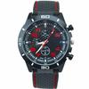 Silicone Watch Supply Men'S Silicone Watch Student Cool Sports, Black Circle Racing Watch