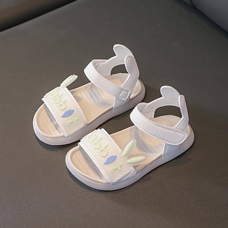 Little Girls Princess Style Soft Sole Non Slip Korean Kids Sandals 21