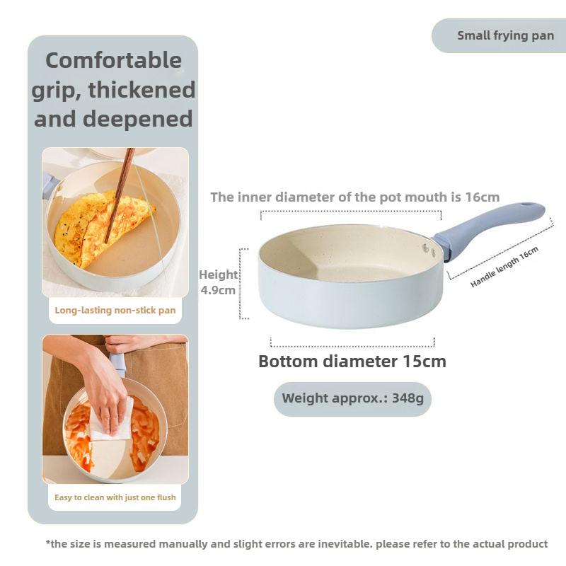 

Baby Food Frying Pan Household Thickened Non-stick Frying Pot Kitchen Steak Egg Frying Pan Is Resistant To Scalding and Durable