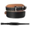 PU Leather Weight Lifting Belt Workout Back Support Belt Lever Belts for Training Exercise