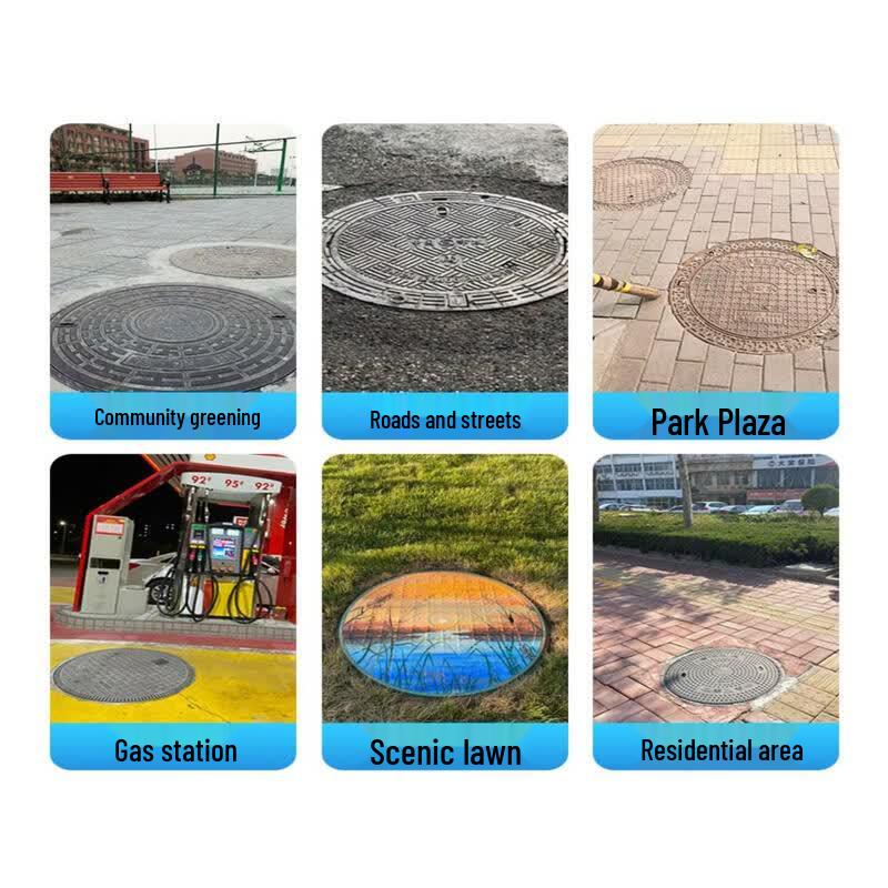 Round Ductile Iron Manhole Cover