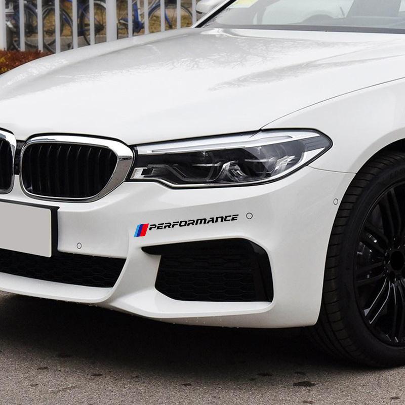 Car Performance Stickers Styling Vinyl Graphics Stripes Car Door Front File Visor Window Decorate for Transformation Accessories