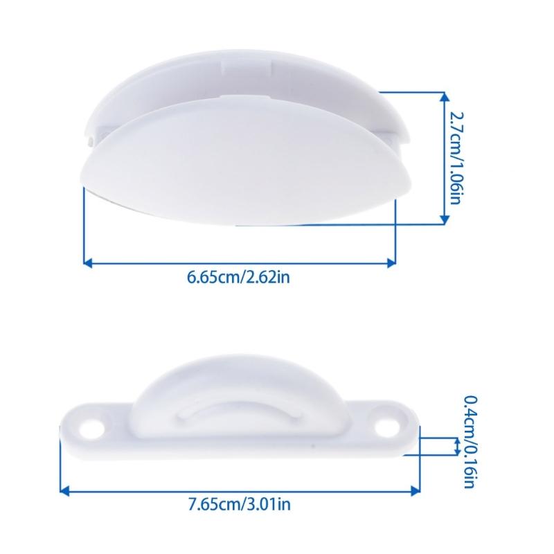 Car Baggage Door Catcher Compartment Clips Plastic Door Catcher Latches Holder Cargo Trailer Motorhome Door Stoppers