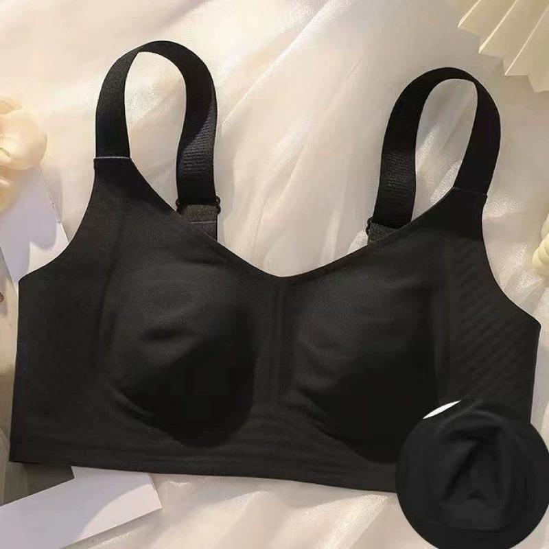 Special for nude seamless rabbit ear cup, thin without steel ring, gathering, thin and soft support, beautiful back bra