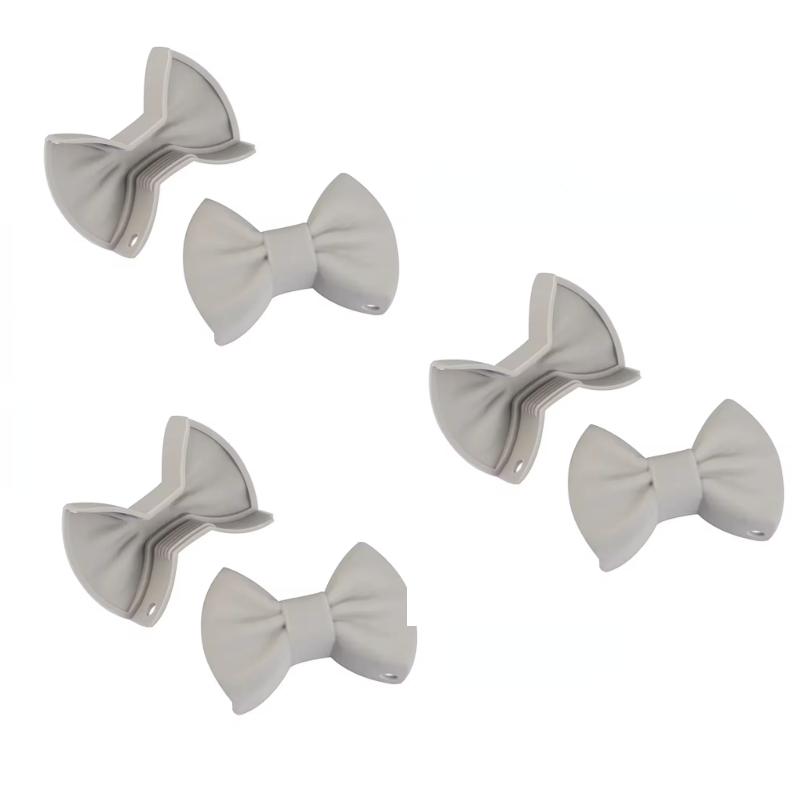 

Зажим для кухонной кастрюли, противоожоговая, нескользящая крышка ручки, креативная кулинарная духовка, зажим для перчаток, зажим для кастрюли, кухонные гаджеты, дизайн в форме банта