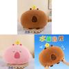 Adorable Plush Capybara Pillow Soft Water Pig Sofa Bed Headrest Perfect Gift For Girls