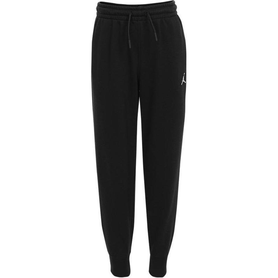 Jordan Knitted Sports Pants Casual Comfortable Solid Color Kids bottoms Black HQ7114-010