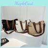 Canvas Women's Tote Bag 2024 New Street Fashion Large Capacity Shoulder Bag Crossbody Bag