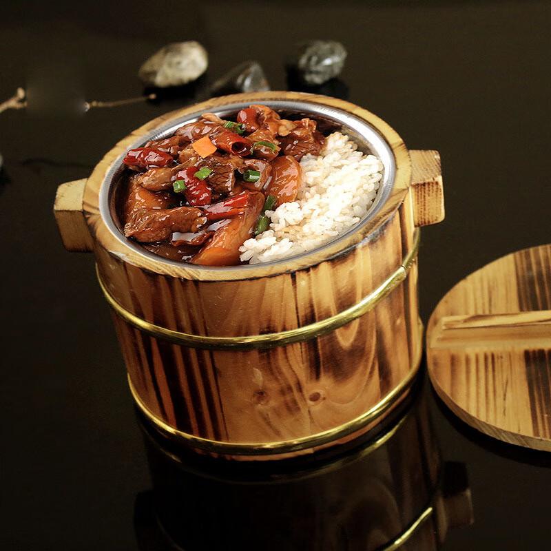 Деревянная коробка-пароварка для риса Deou Xingguang