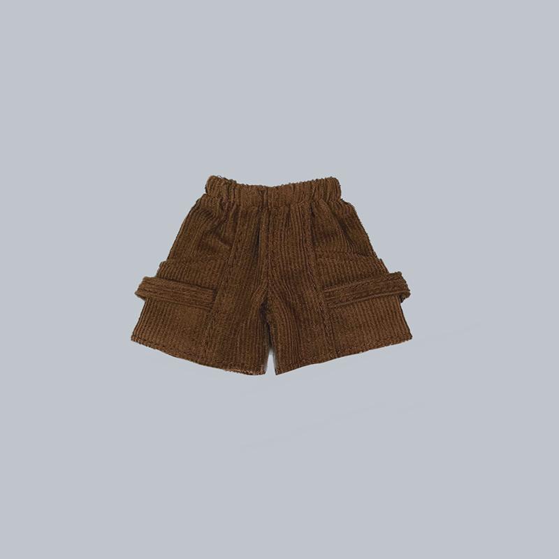 New Arrival Blythe Clothes Fashion Sweater Corduroy Shorts Crossbody Bag Caps Casual Set for Blyth OB24 Pullip 1/6 Doll Outfit