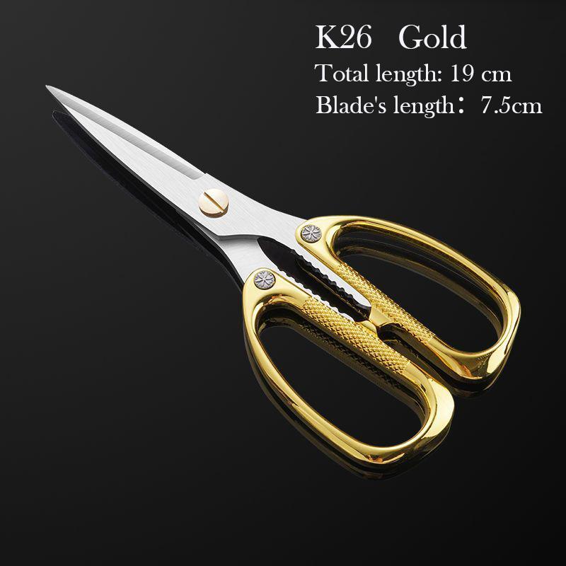 AK82 Stainless Steel Alloy Scissors, Chicken Bone Scissors, Household Kitchen Scissors, All-purpose Diamond Scissors