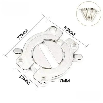 1PC Table Top Connector Latch Bracket Strong Furniture Hinges Hardware Home Office Desktop Combination Fastener