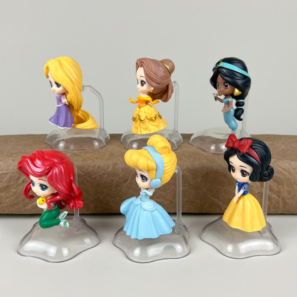 Mermaid White Snow Cinderella Princess Model Ornament For Gift And Display