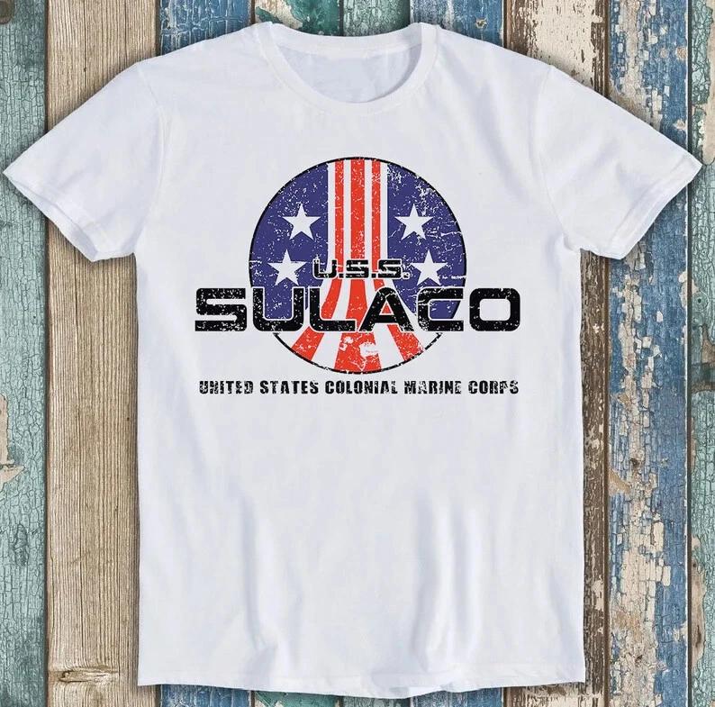 USS Sulaco Colonial Marines Aliens Best Seller Funny Gift Tee T Shirt M1638 XXXXL