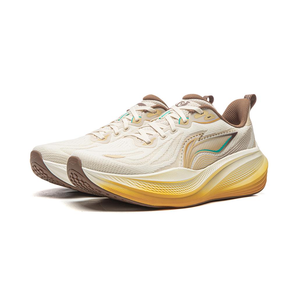Li Ning Leisurely 2 Cushioning Slip Resistant Abrasion Resistant Breathable Low top Casual Running Shoes Men's ARSW039-1