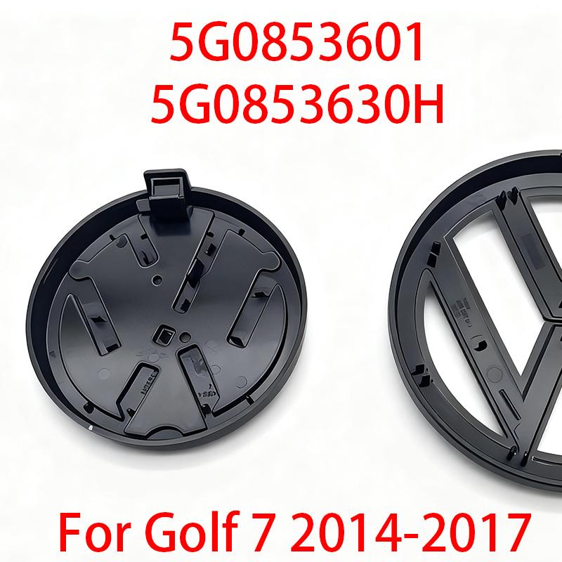 SPPZH1 GOLF 4 5 6 7 For VW VOLKSWAGEN 2026 New Key Case 135mm 113mm Car Styling Front Grille Emblem Rear Trunk Lid Badge Replacement Ac