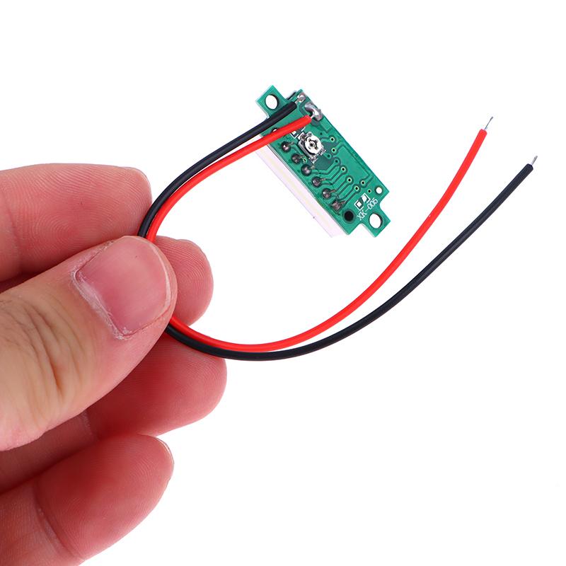 Voltmetru Tensiune Dc5-30V 0.28 Inch Led Voltmetru Digital Auto Mașină Alimentare Mobilă Tester Tensiune Detector Roșu Verde Albastru Galben