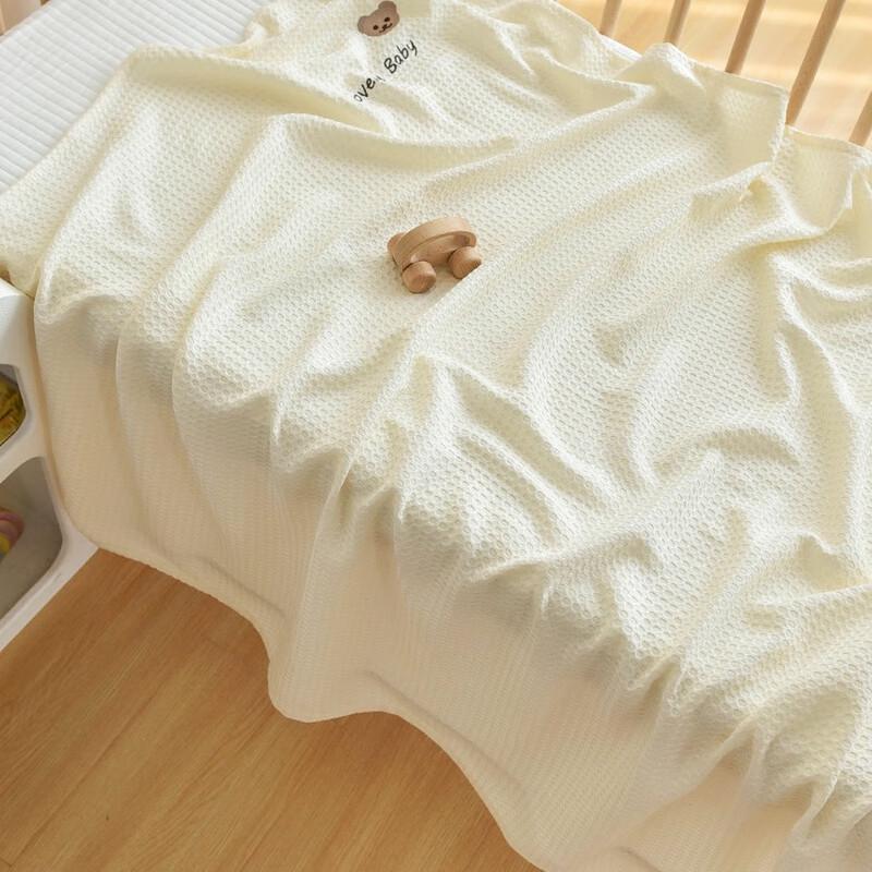GPPNKC Bamboo Fiber Waffle Weave Baby Summer Blanket
