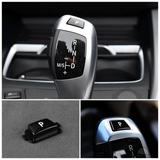 

ABS Car Gear Shift Knob P Head Button Cover For BMW 2 3 5 6 7 Series X3 X4 X5 X6