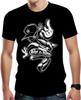 Mens Hip Hop Tshirt 90 Hipster Clothing Casual Urban Street Graffiti Print T-Shirt(2)