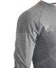American Seamless Jacquard Muscle-Enhancing Long Sleeve Quick-Dry Slim Fit Round Neck Fitness Top