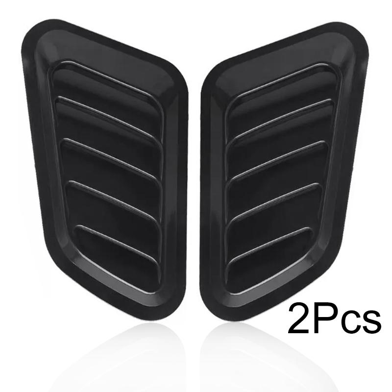 2Pcs SUVs Cool Trucks Easy Installation Auto Parts Distinctive Universal for Cars Vent Decor Cove Plastic