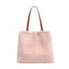 Autumn Winter Bags 2024 New Furry Bags Large Capacity Bucket Bags Niche Handbags Simple Shoulder Tote Bags
