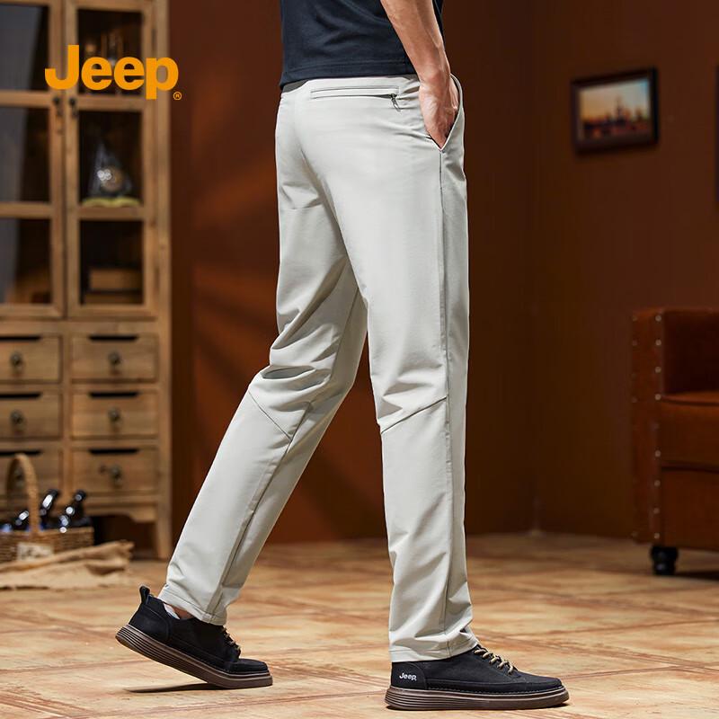JEEP Men's Casual Straight-Leg Pants