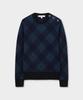 BROOKS BROTHERS [Women'S] Jacquard Black Watch Sweater (Multi) (Bbwrwm37607Ew)