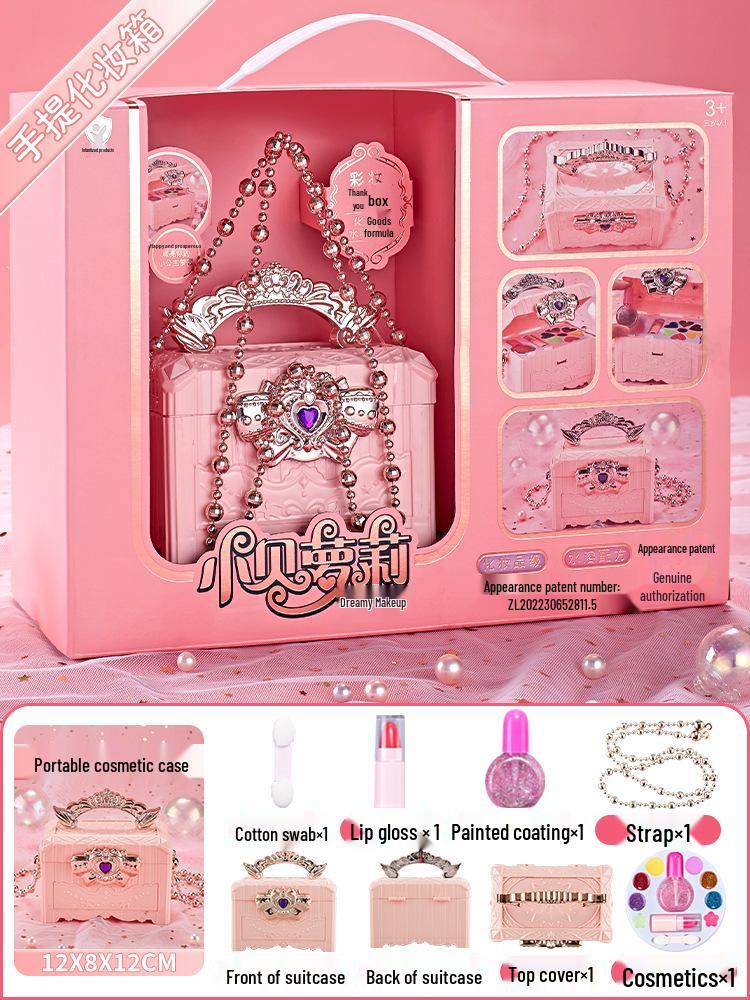 Kids' Makeup Set: Lipstick Toy for Girls Aged 3-6 – Pretend Play Kit