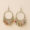 Ethnic Modern Alloy Jewelry With Geometric Shape And Embellished Crystals