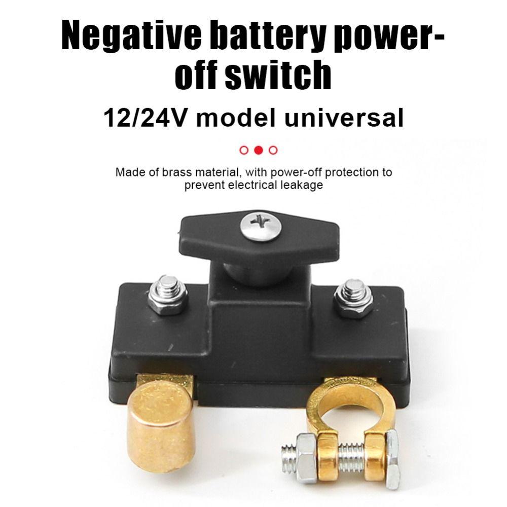 Auto Accessories Car Battery Disconnect Isolator 12V 24V Power Shut Off Switch Car Control Switch