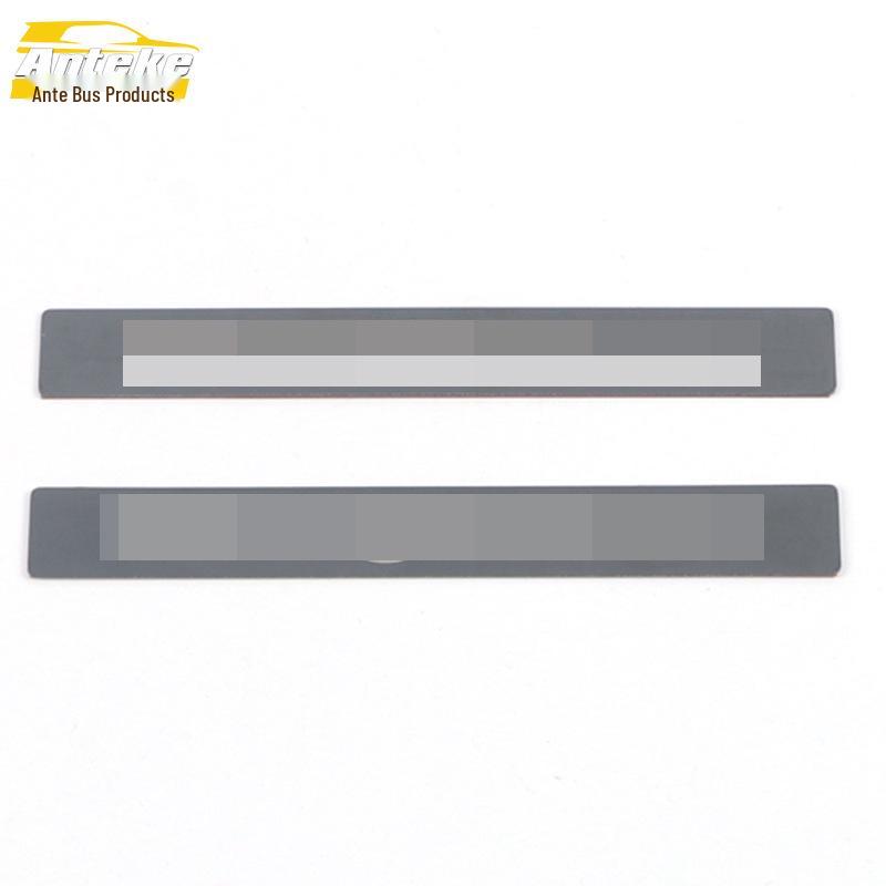 Compatible Baojun RC5W Rear Guard Plate Sequins: Tailgate Trunk Protection Pedal Decorative Sticker for 20 Models.