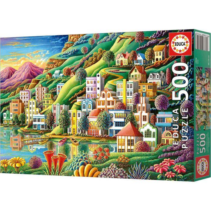 Puzzle 500 pièces : Port Caché