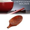 Wood Chopstick Rest Japanese Chopsticks Holder Vintage Chopstick Rest Creative Decorative Chopsticks Pillow Tableware Holder