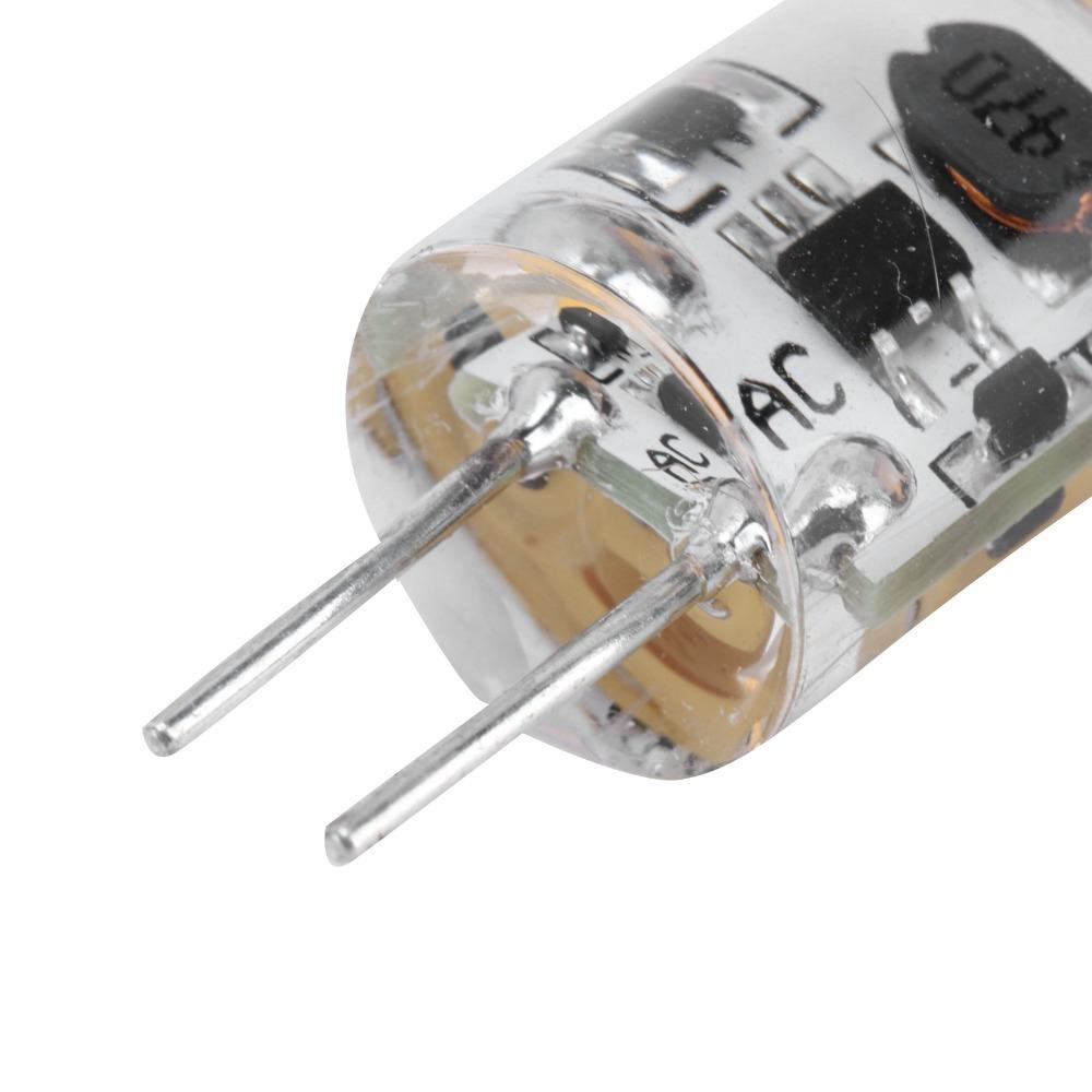 2PCS Warm White 3000K Mini Silicone Lamp Bulb AC/DC12V Bi-Pin LED Light Lamp Landscape Lighting